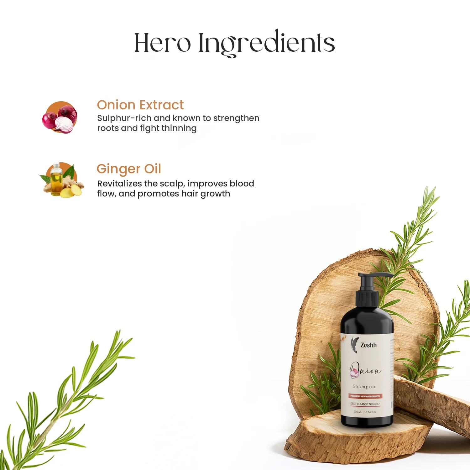 Zeshh Onion Shampoo - Image 3