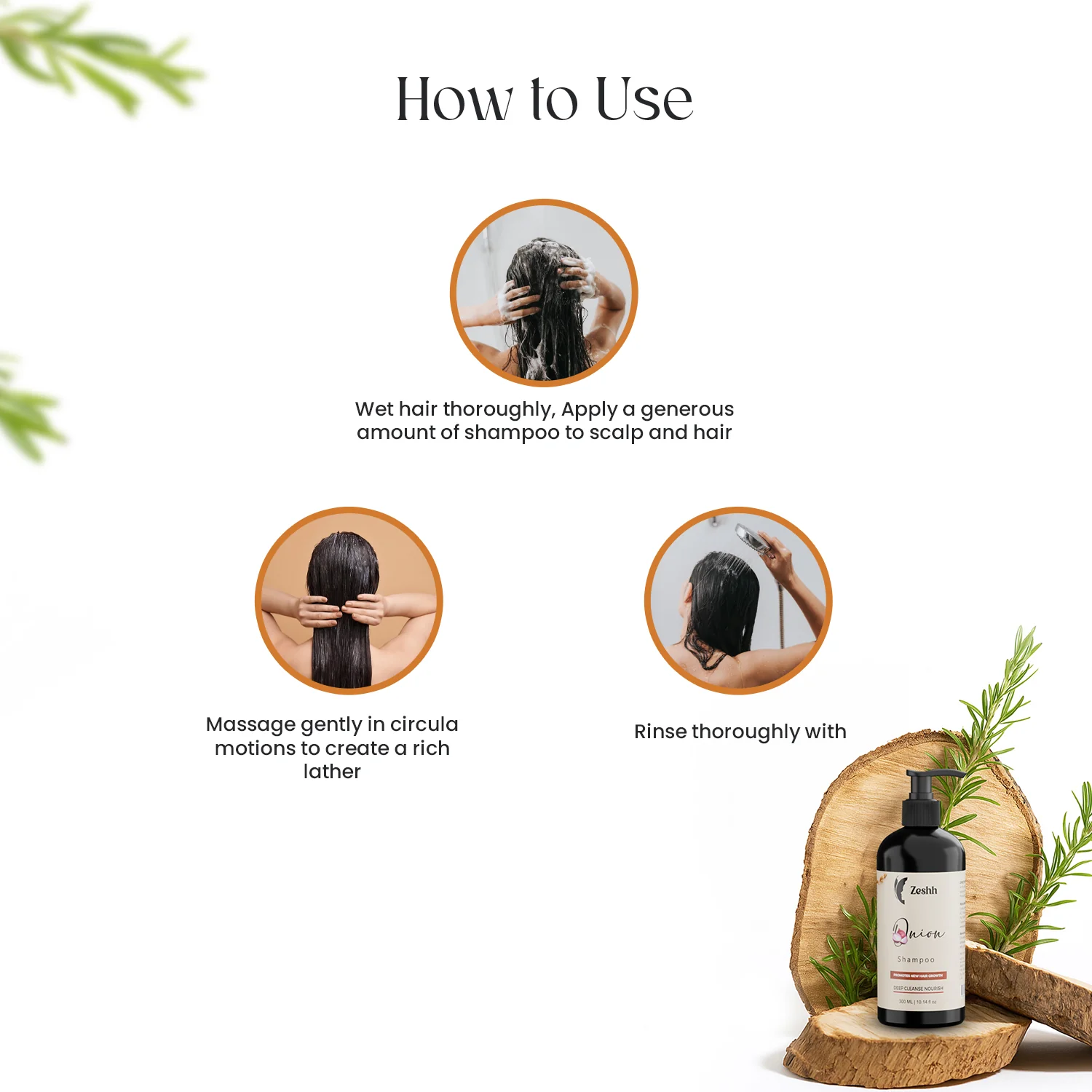 Zeshh Onion Shampoo - Image 4